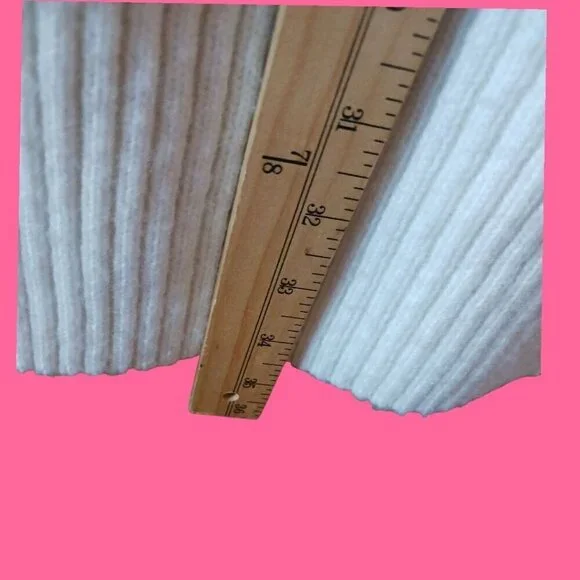 Free Assembly Womens Sleeveless Turtleneck Sweater Dress Wht XSmall - Picture 8 of 12